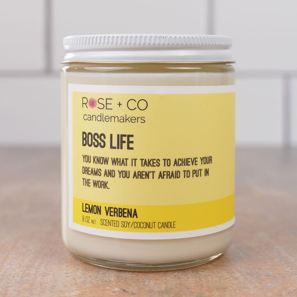 Boss Life Candle