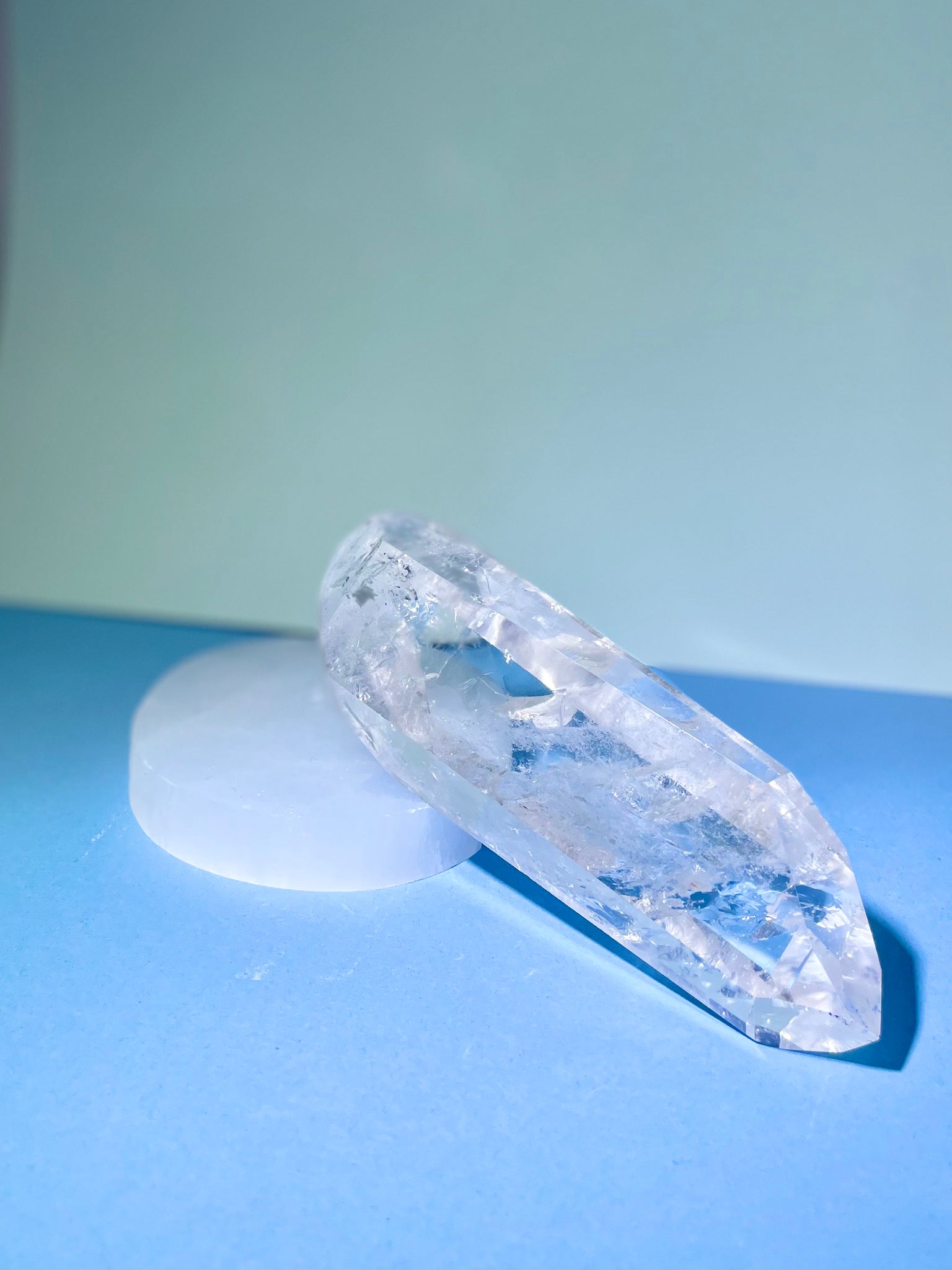 Clear Quartz Crystal Double Terminated Points