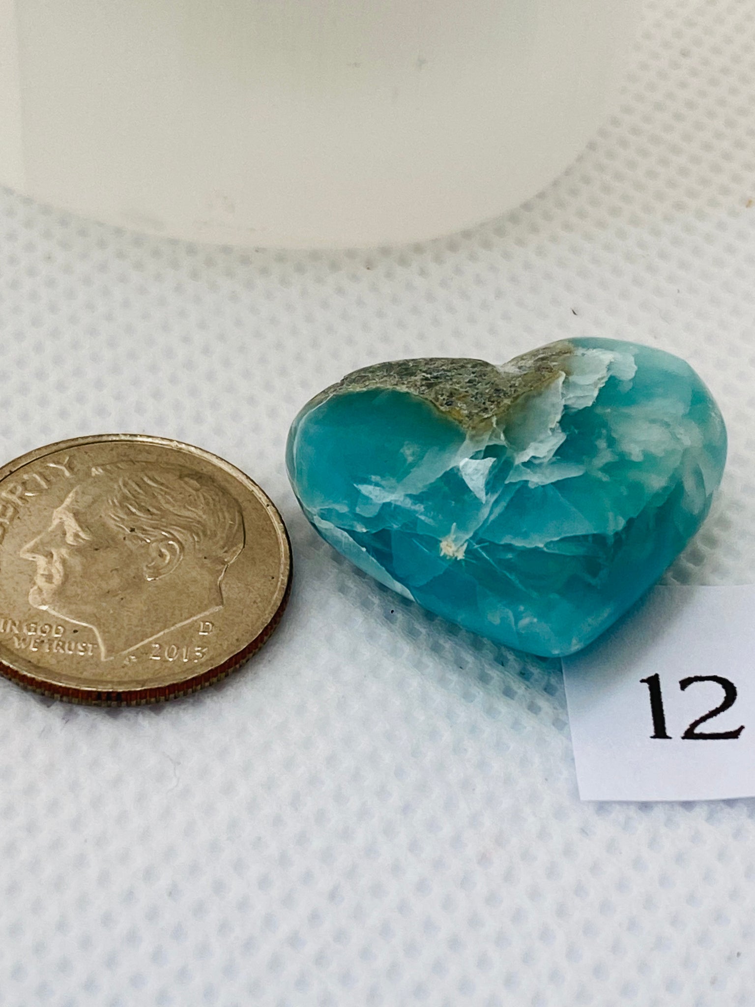 Larimar Heart Meditation Crystals