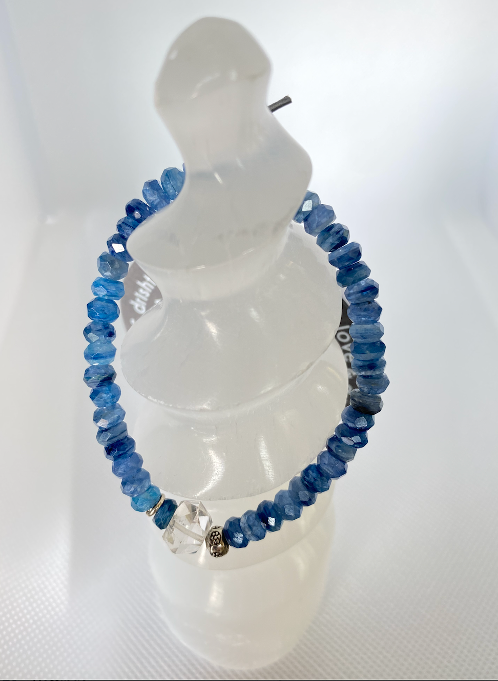 Kyanite & Clear Quartz Bracelet