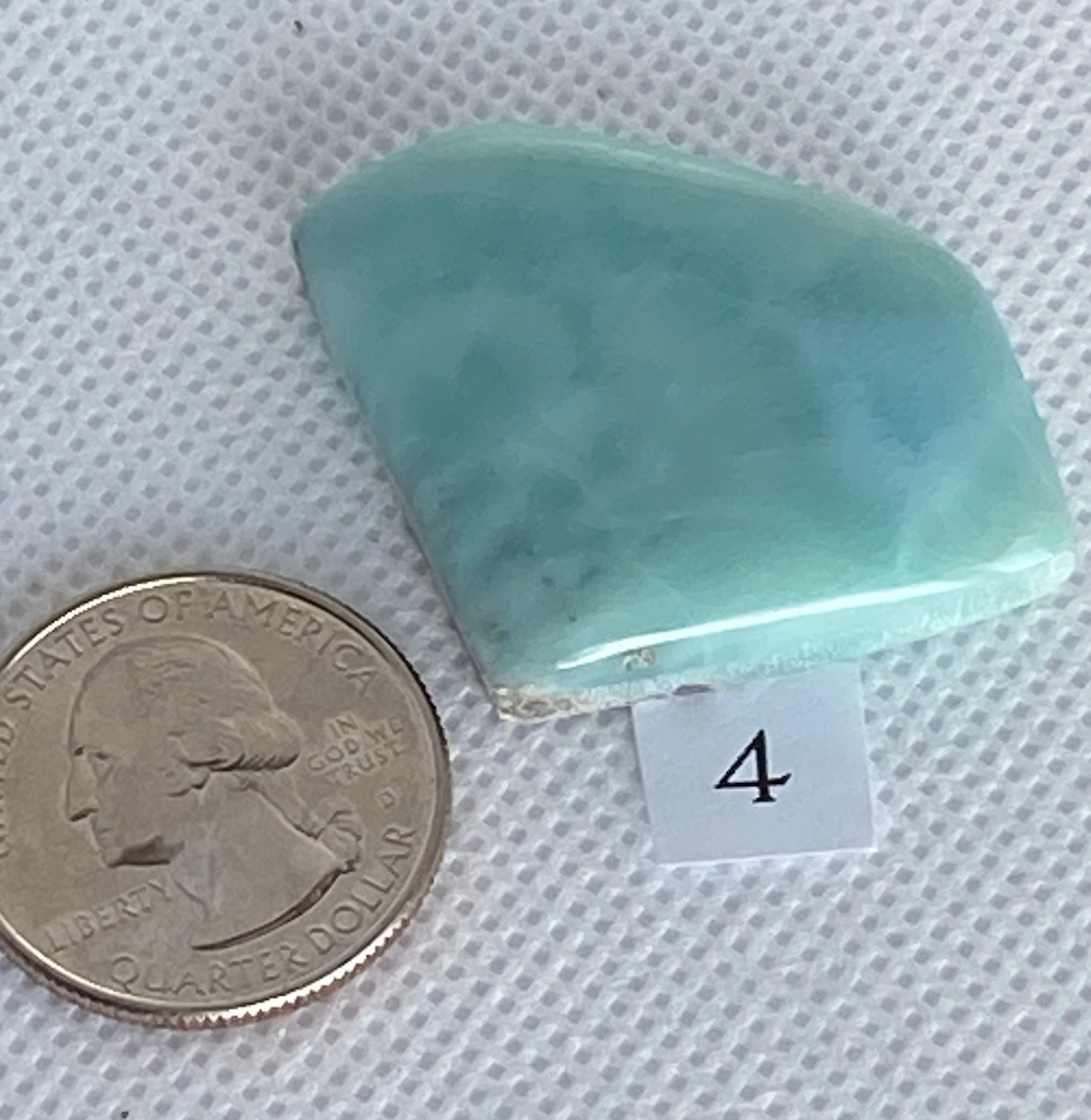 Larimar Meditation Crystals (various edges)