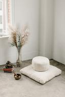 Overstuffed Woven Meditation Sit Cushions - Individual Pieces