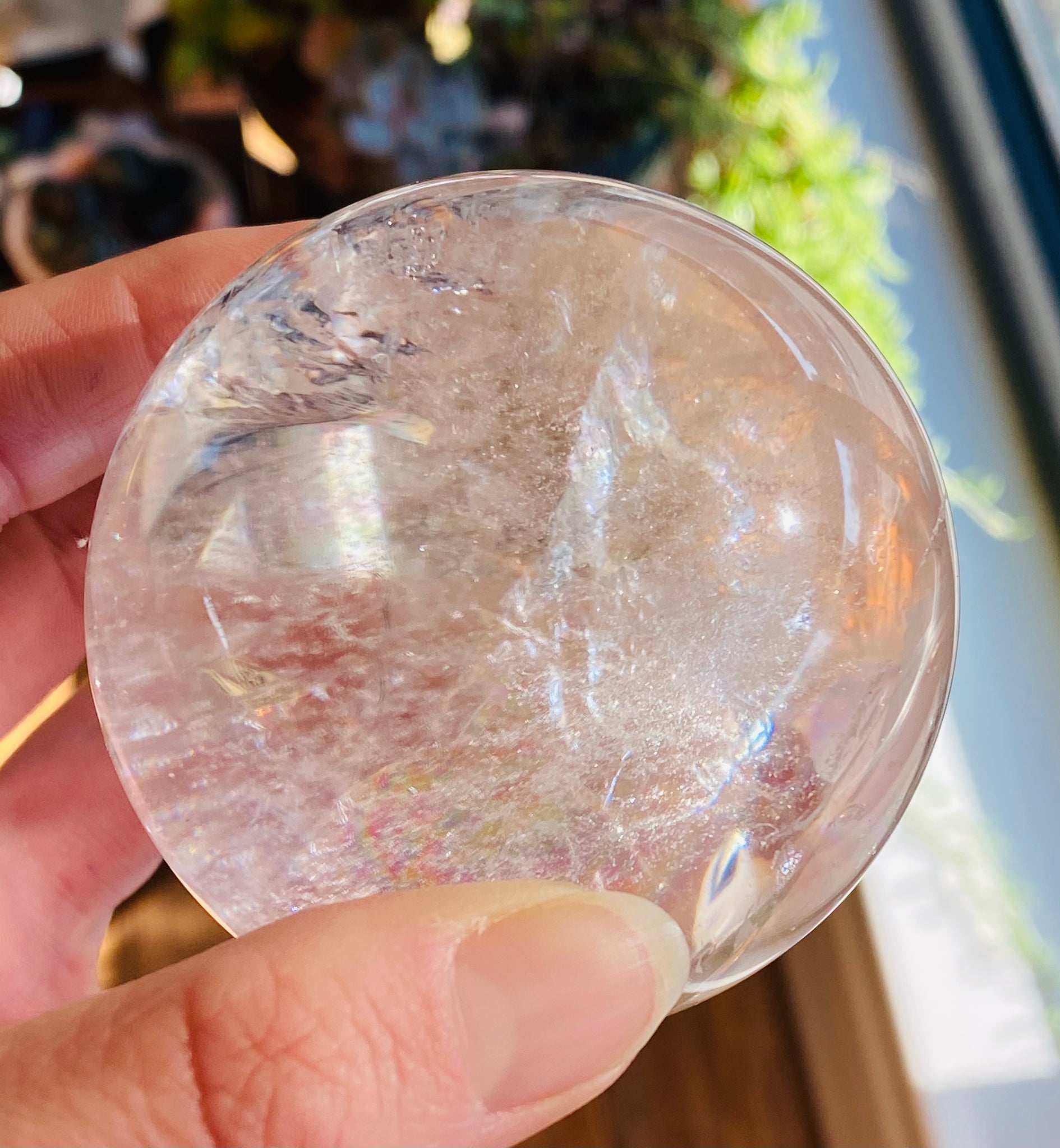 Clear Quartz Spheres ~ Brazil