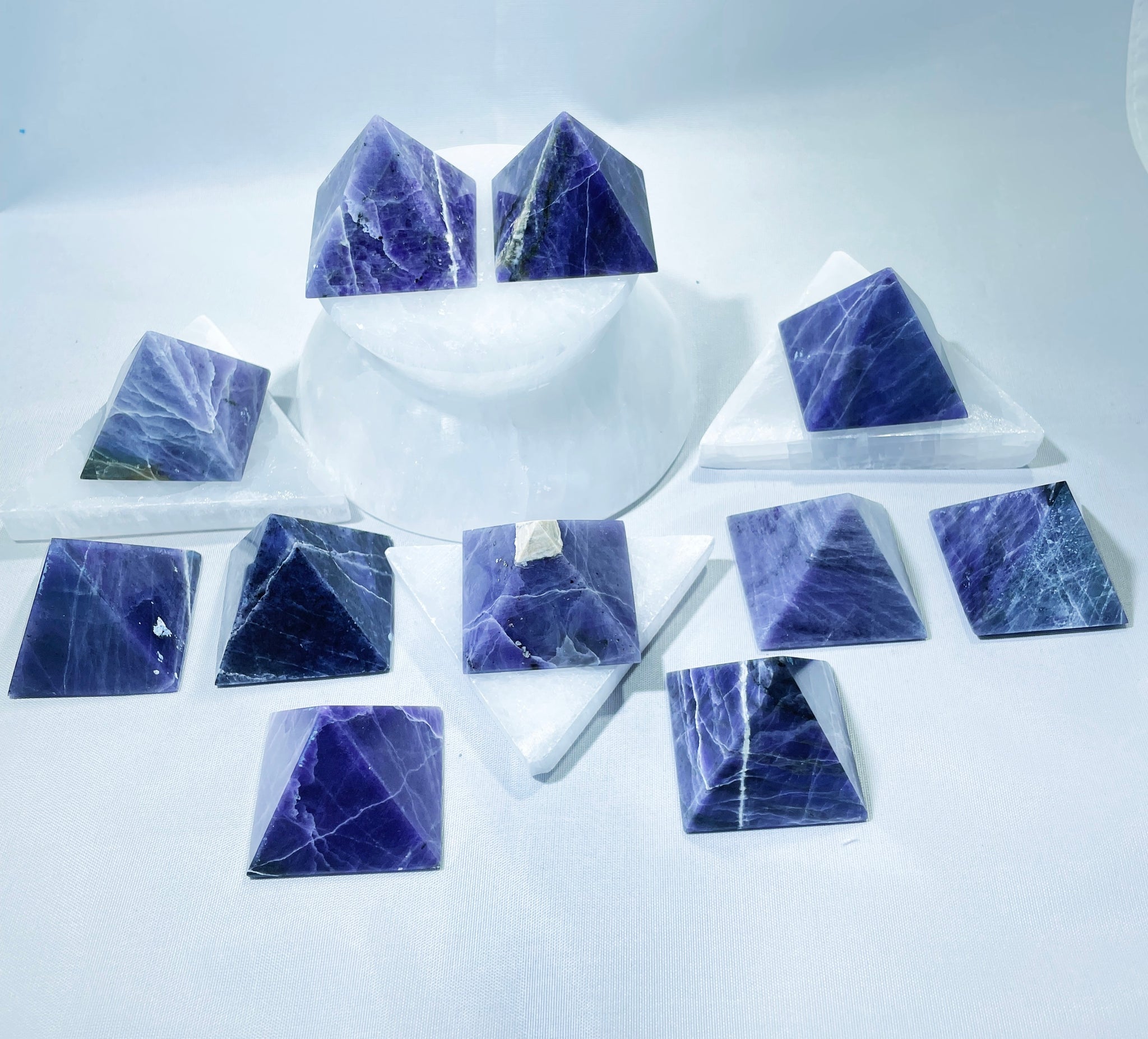 Purple Opal / Voilet Flame Pyramid