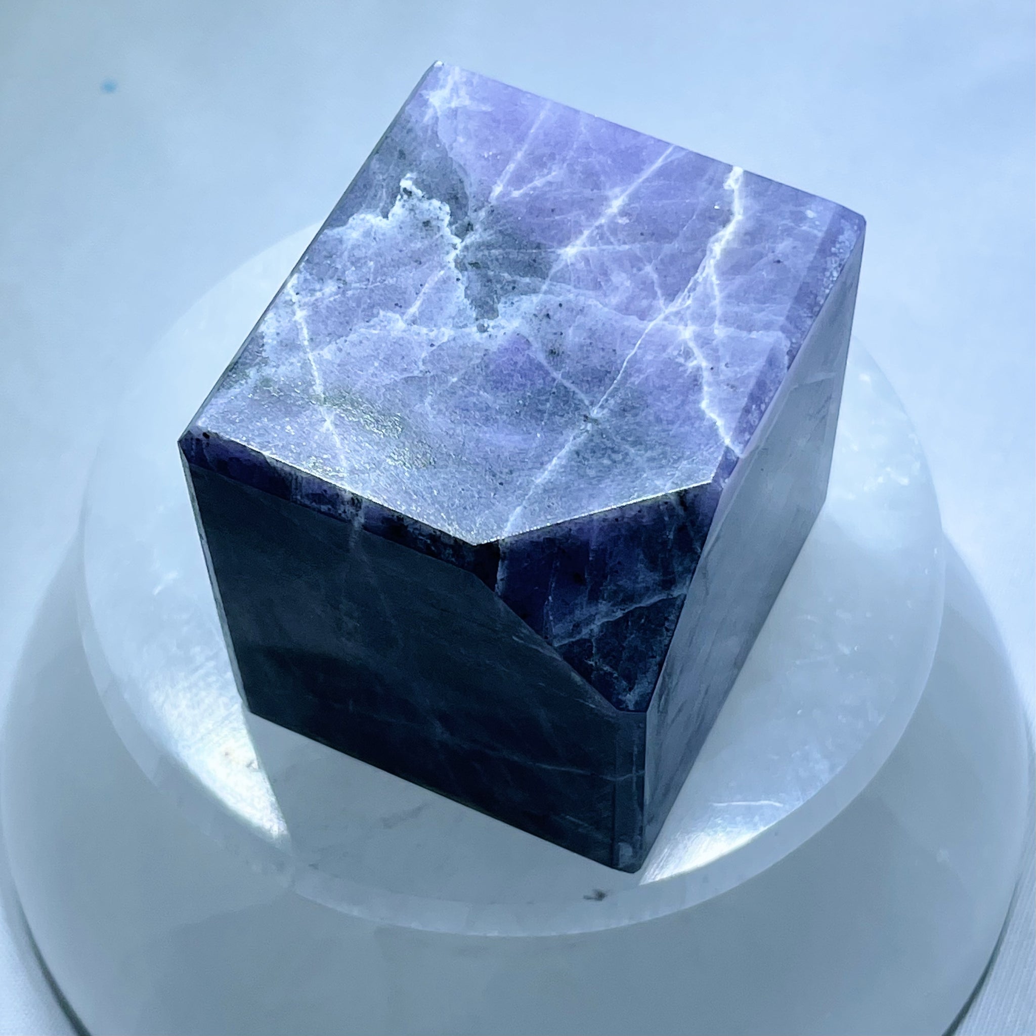 Purple Opal / Voilet Flame Cubes
