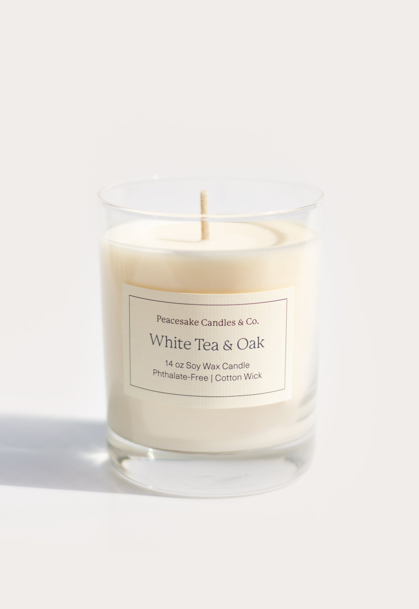 White Tea & Oak Candle